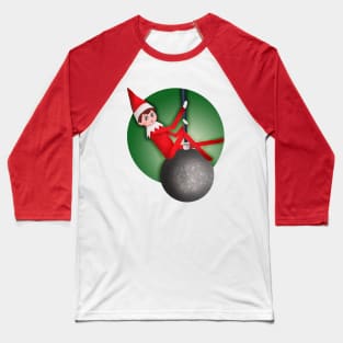 Wrecking Elf Baseball T-Shirt